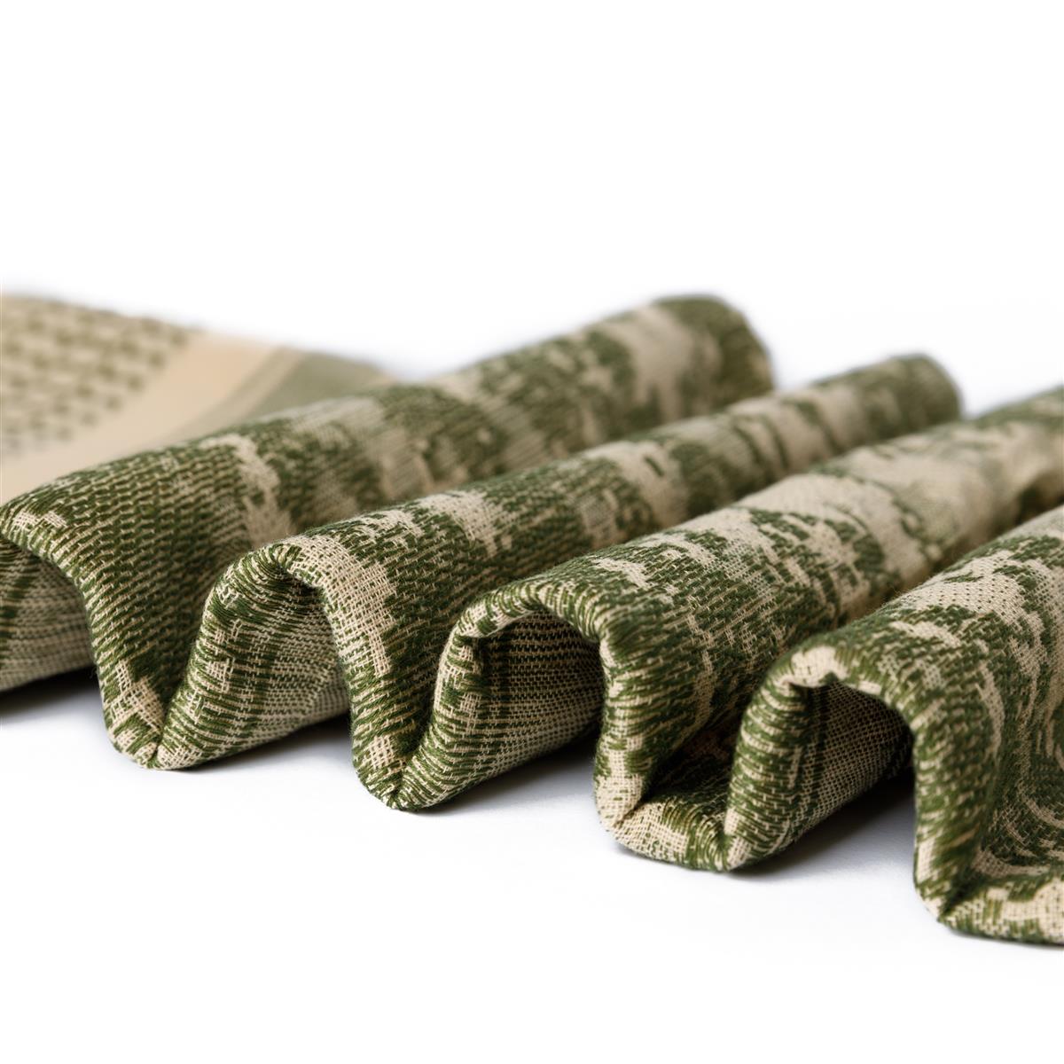 Palästinensertuch Shemagh Kufiya in Camo Sandfarbe