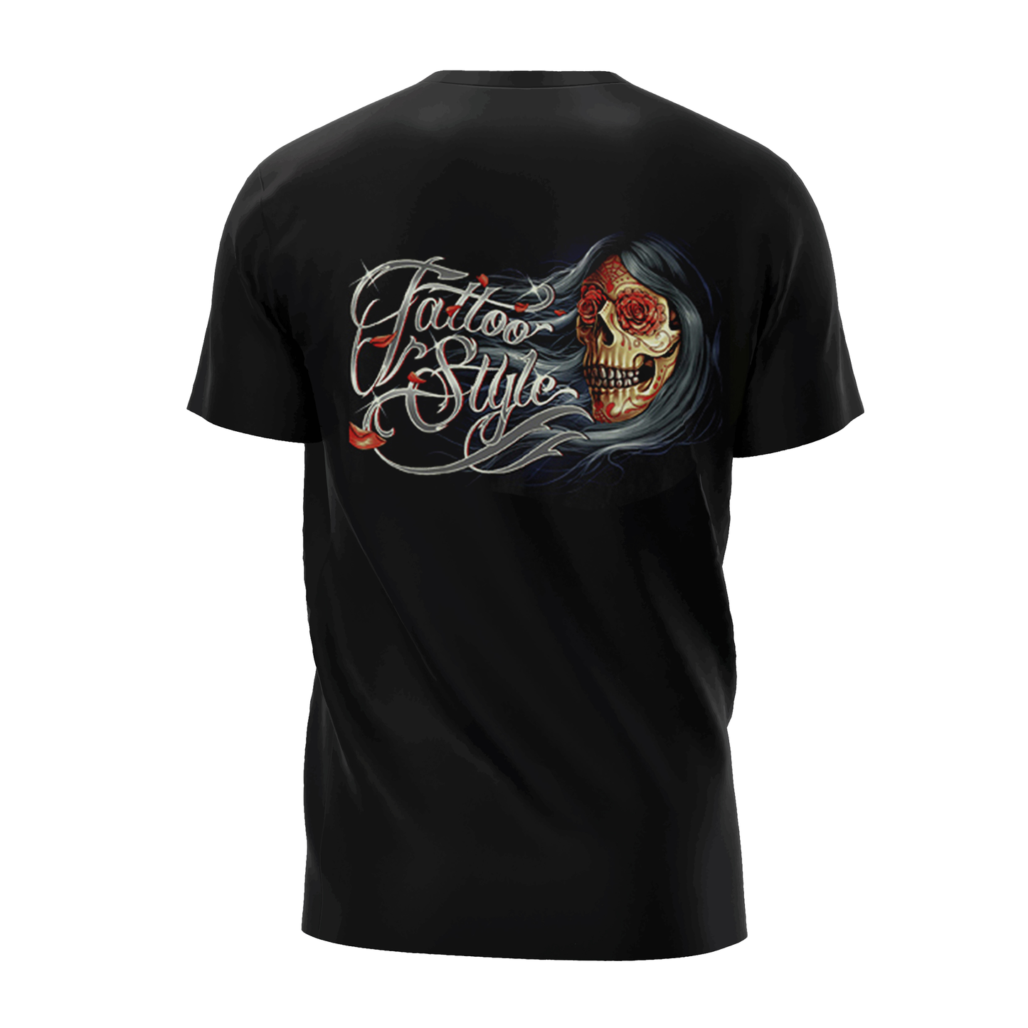 Wild Clothing Dunkle Prinzessin mit Piercings und Tattoo T-Shirt - Wild-Clothing