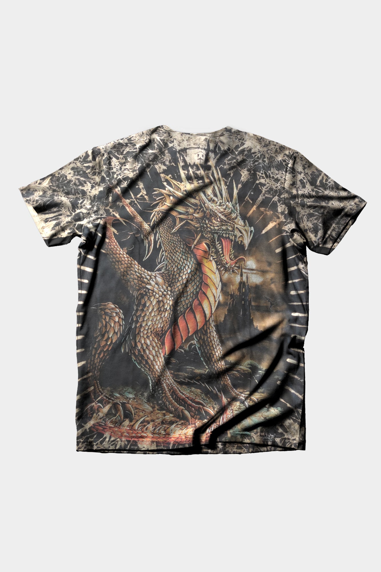 Wild Clothing Tie-Dye mit Drachen e T-Shirt - Wild-Clothing