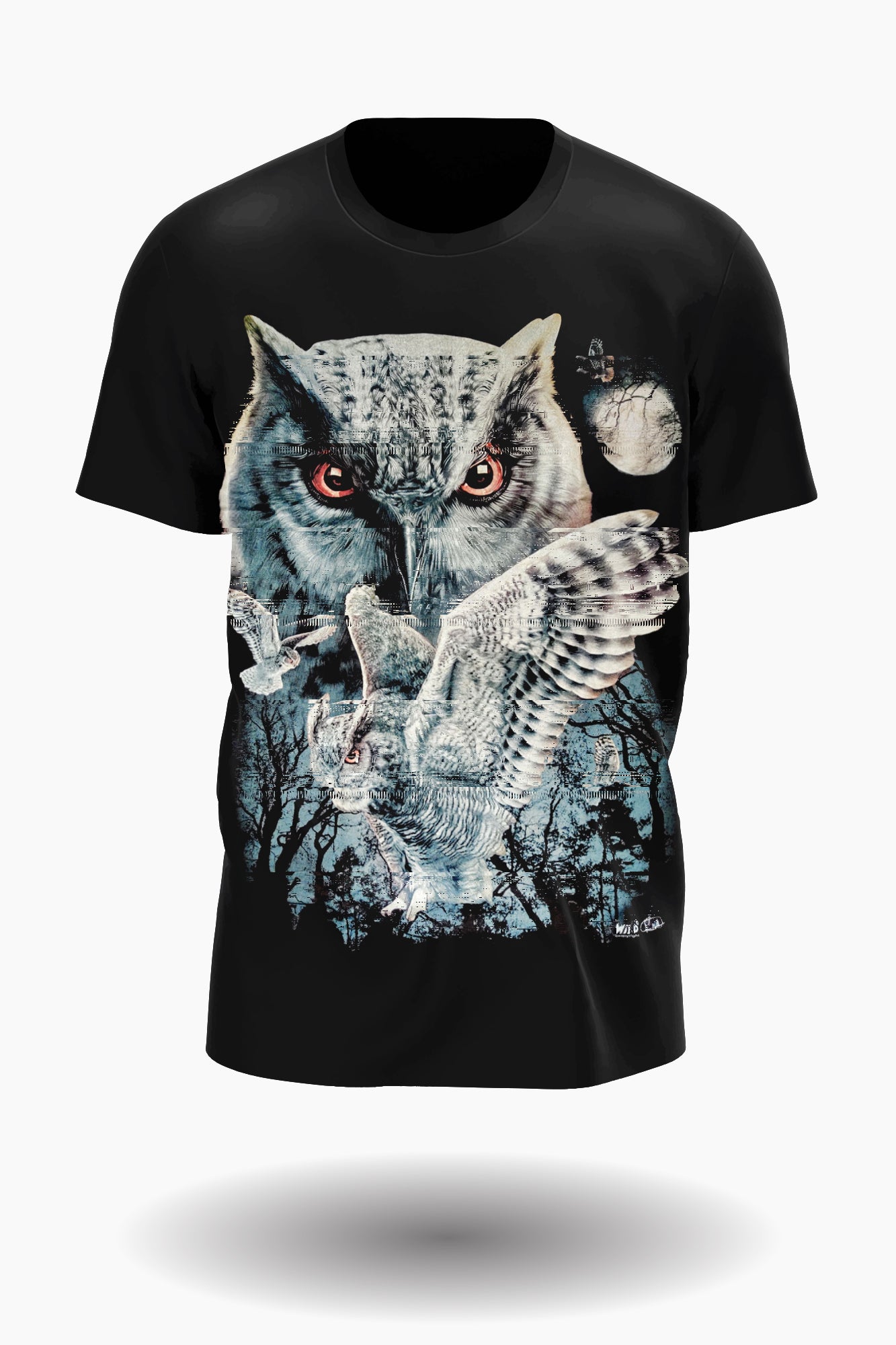 Wild Clothing Schnee Eulen T-Shirt - Wild-Clothing