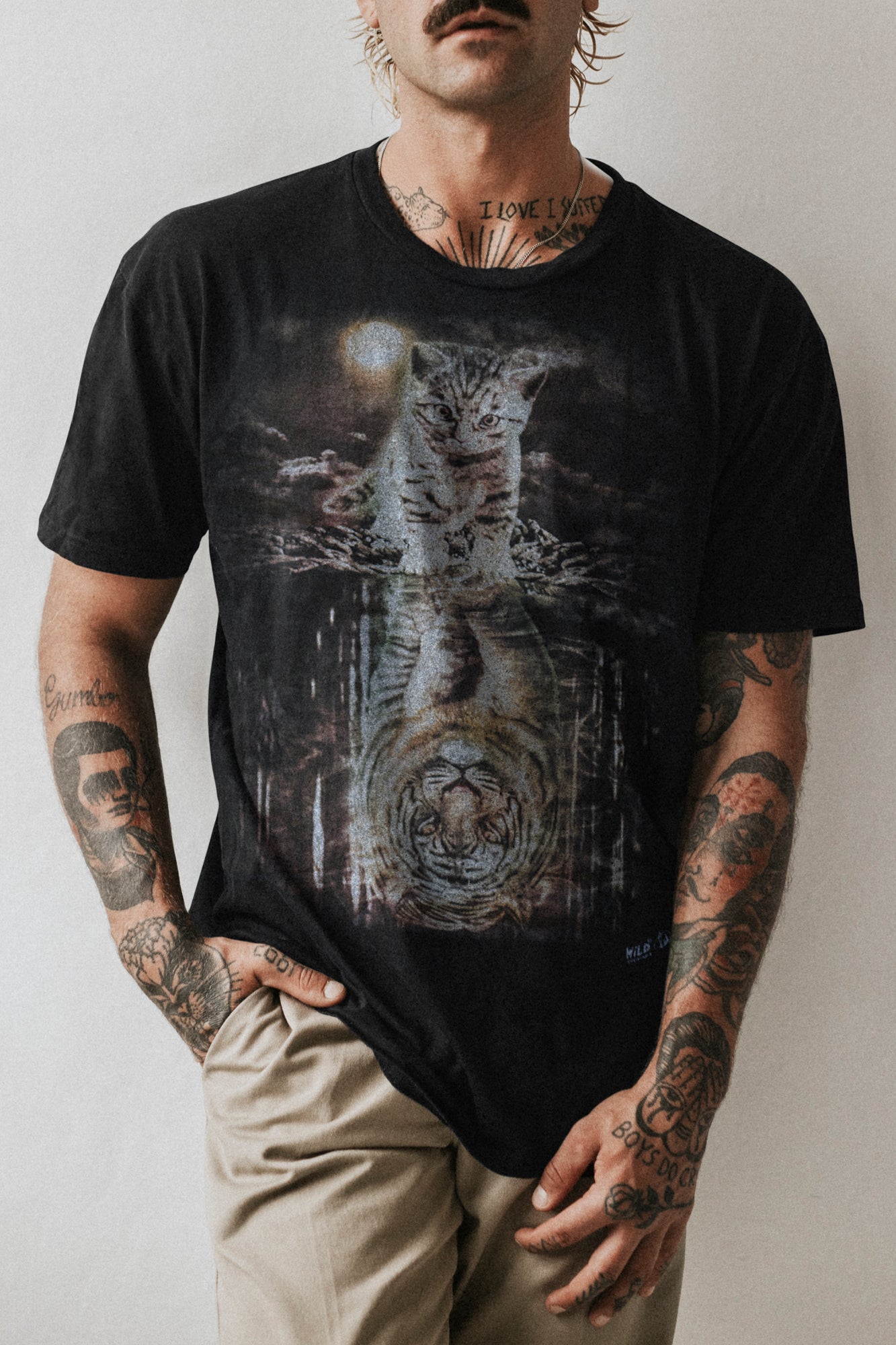 Wild Clothing Puppy Tiger T-Shirt - Wild-Clothing