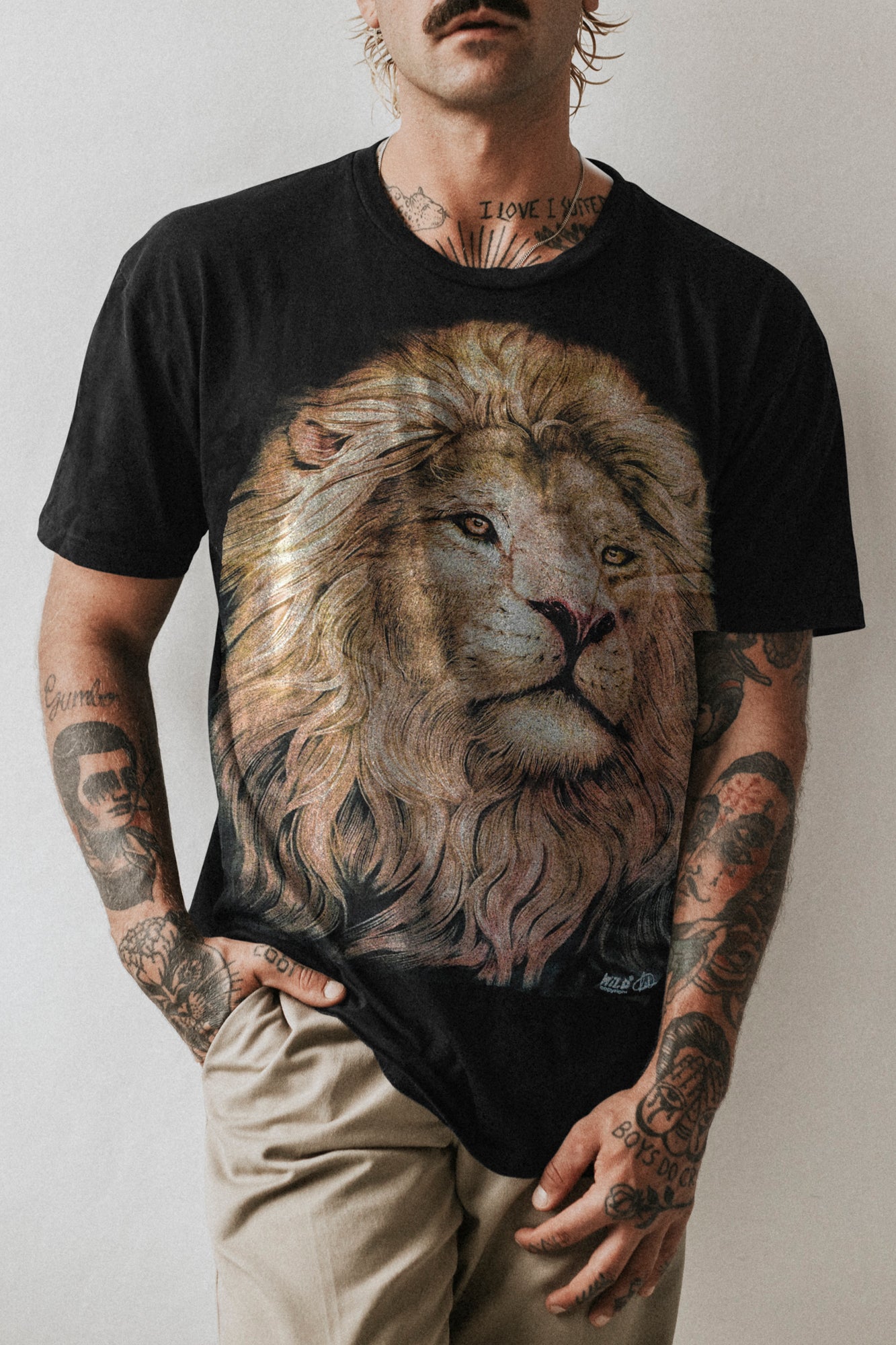 Wild Clothing Löwe T-Shirt - Wild-Clothing