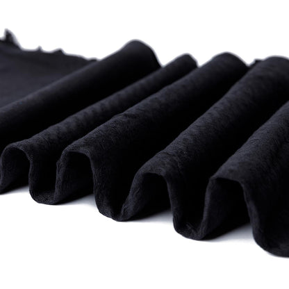 Palästinensertuch Shemagh Kufiya in Schwarz Schwarz