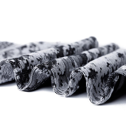 Palästinensertuch Shemagh Kufiya in Camouflage Schwarz Weiß