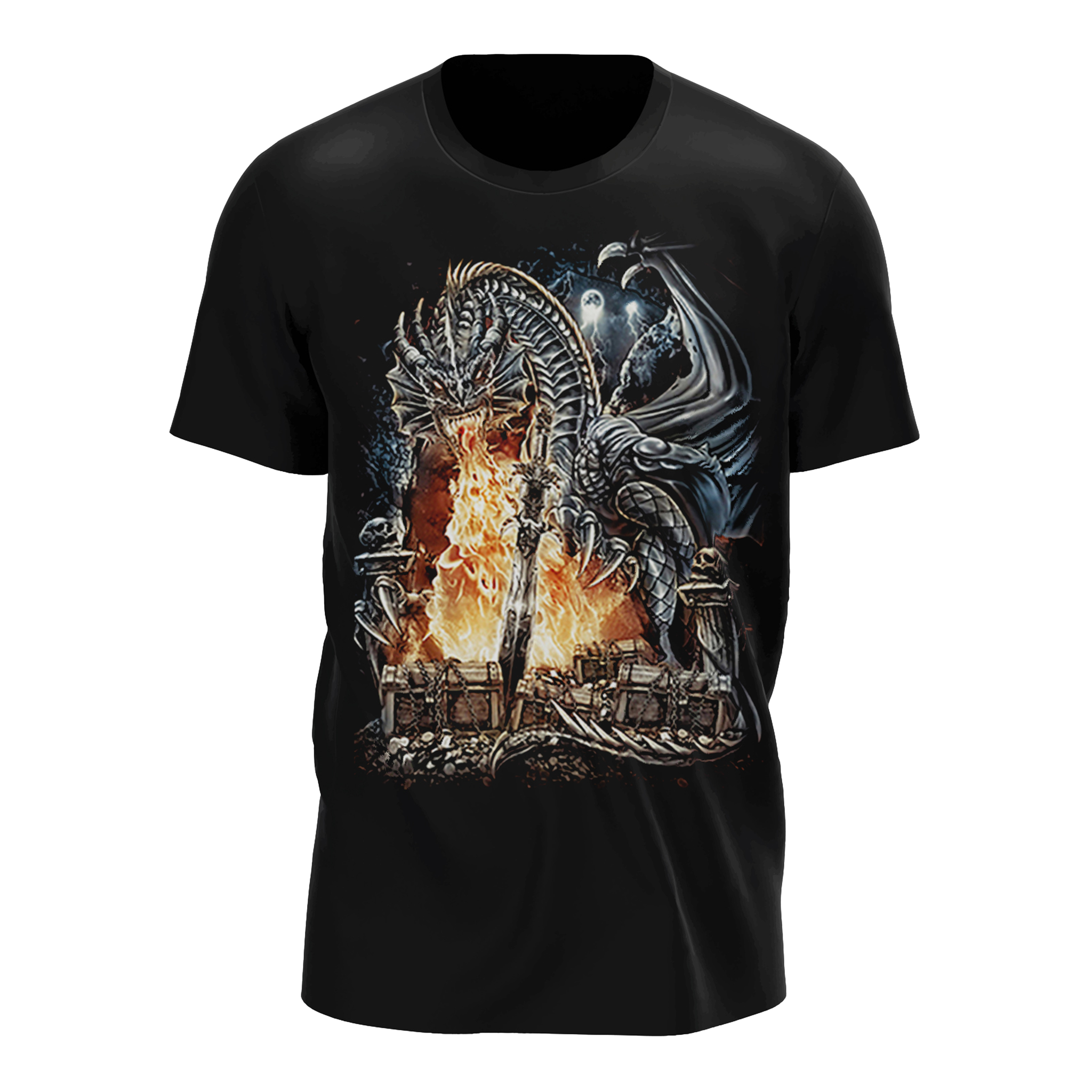 Wild Clothing Drachen und Schwert T-Shirt - Wild-Clothing