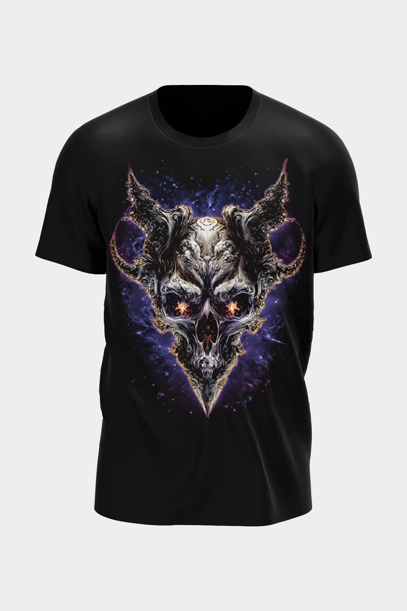 Wild Clothing Vampir-Totenkopf T-Shirt - Wild-Clothing