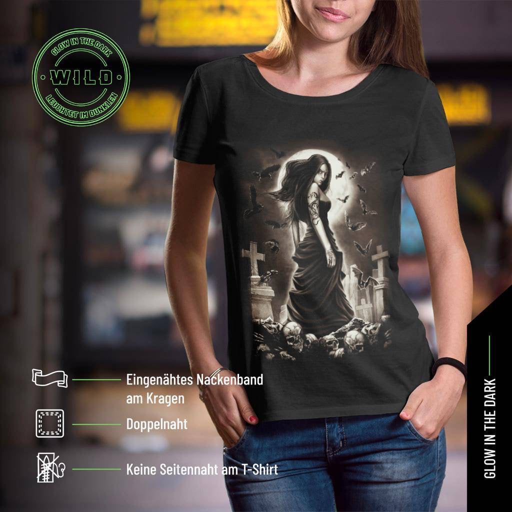 Wild Clothing Vampire Elvira T-Shirt - Wild-Clothing