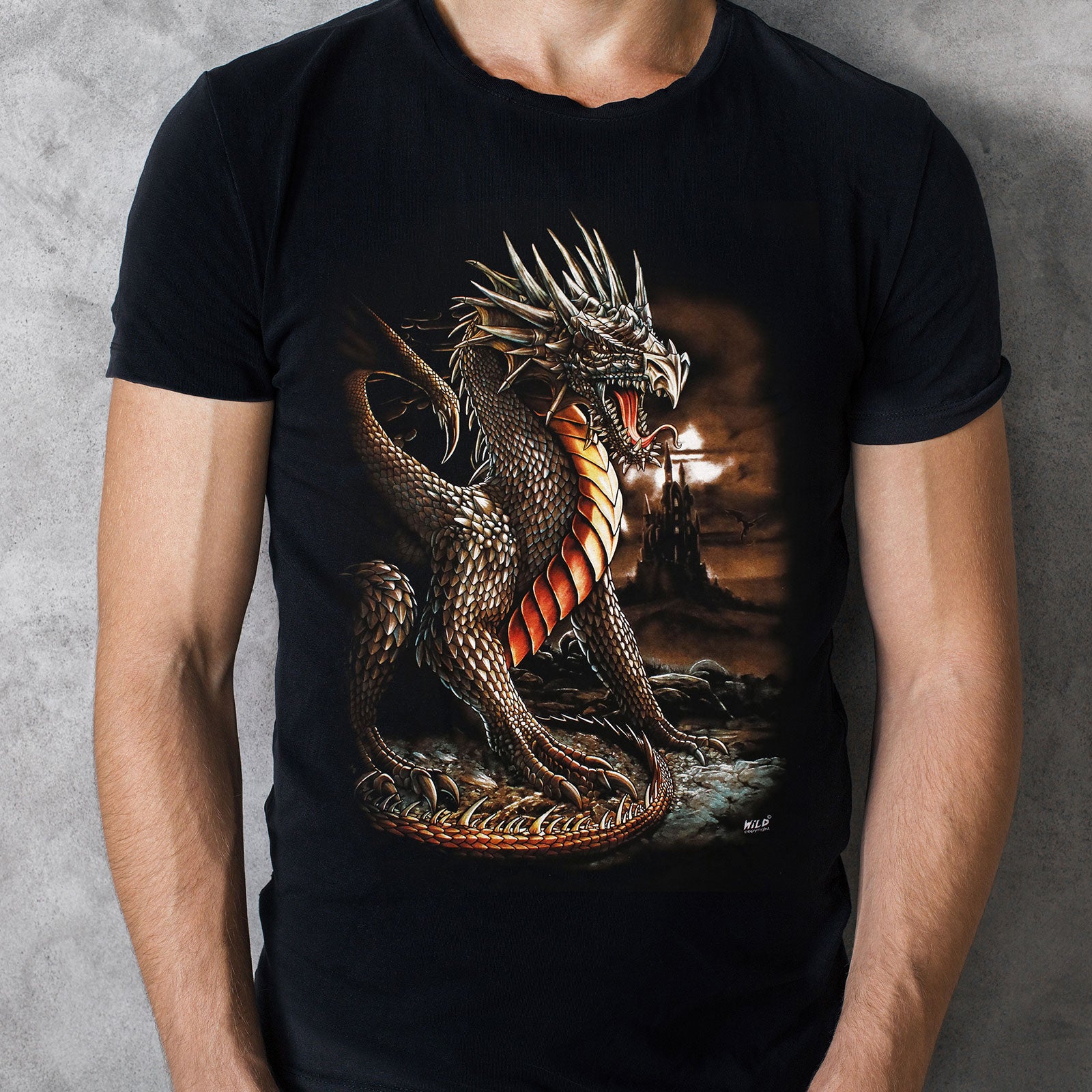 Wild Clothing Drachen T-Shirt - Wild-Clothing