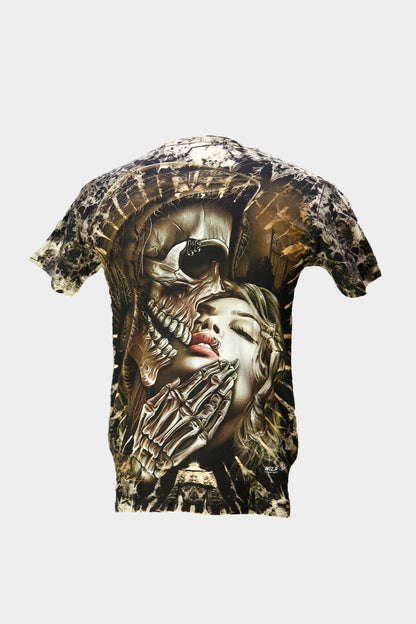 Wild Clothing Tie-Dye Kiss of death Reaper Tie-Die T-Shirt - Wild-Clothing