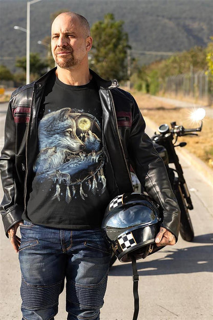 Wild Clothing Wolf in Traumfänger T-Shirt - Wild-Clothing