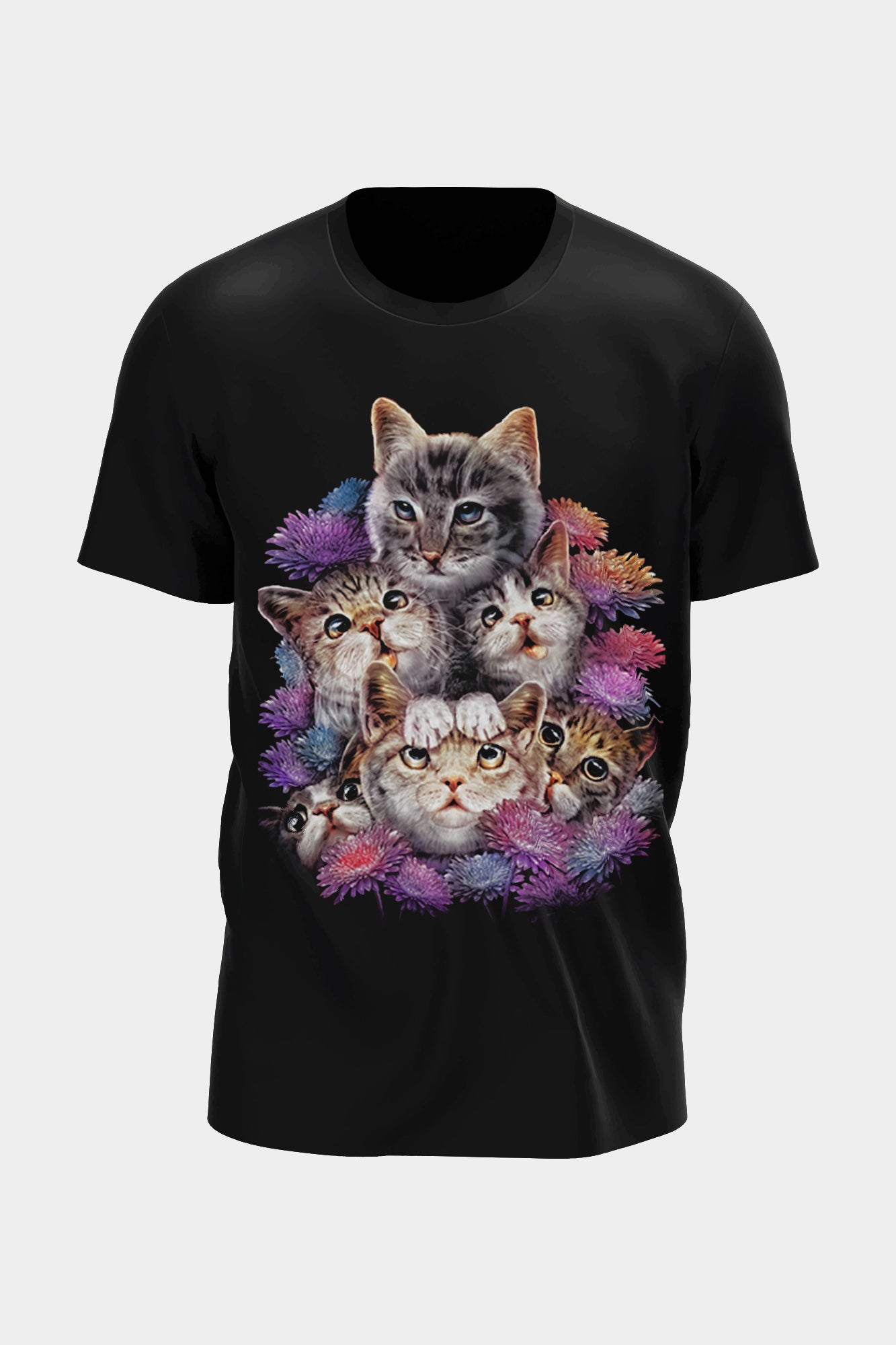 Wild Clothing Katzenfamilie T-Shirt - Wild-Clothing