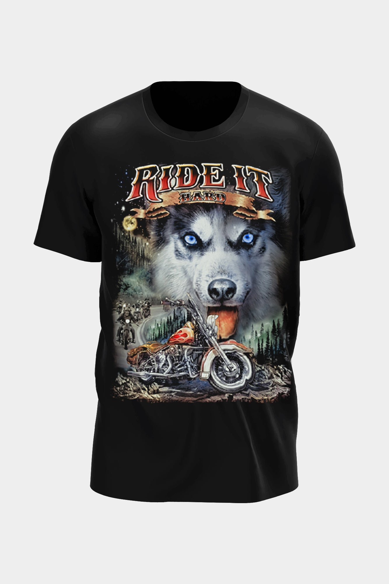 Wild Clothing Ride it Hard Biker T-Shirt - Wild-Clothing