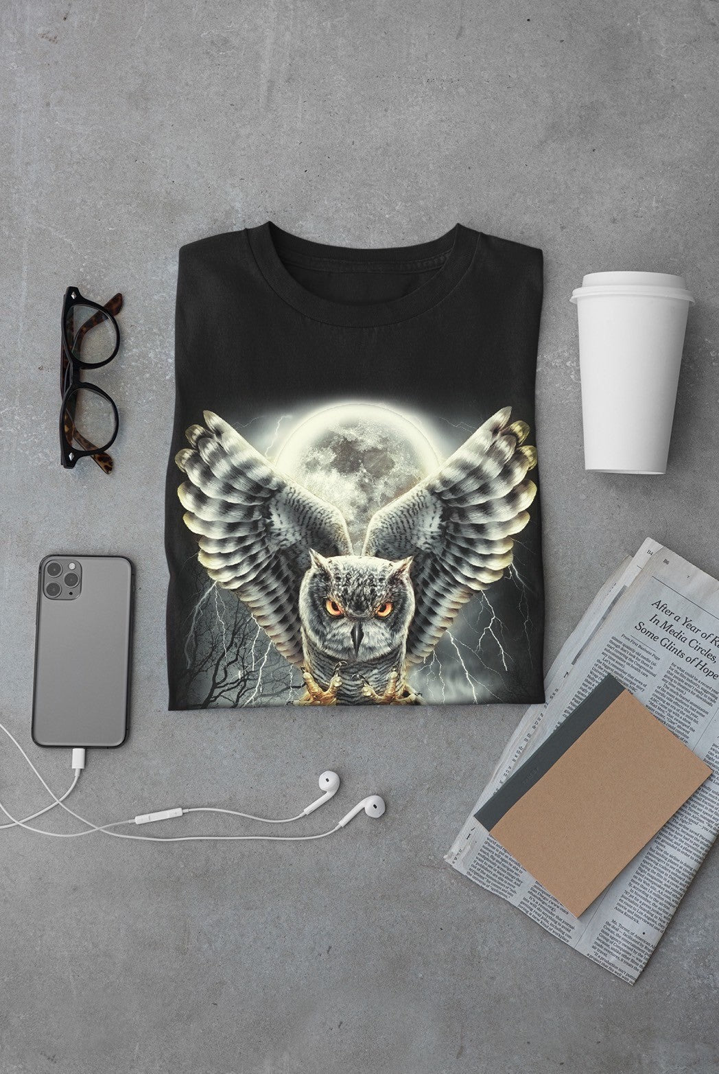 Wild Clothing Eule Kinder T-Shirt - Wild-Clothing