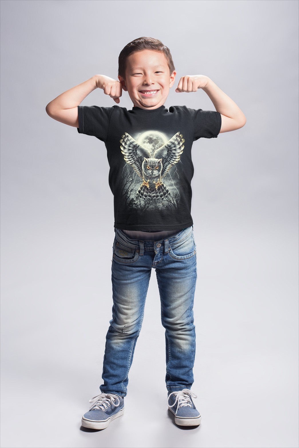 Wild Clothing Eule Kinder T-Shirt - Wild-Clothing