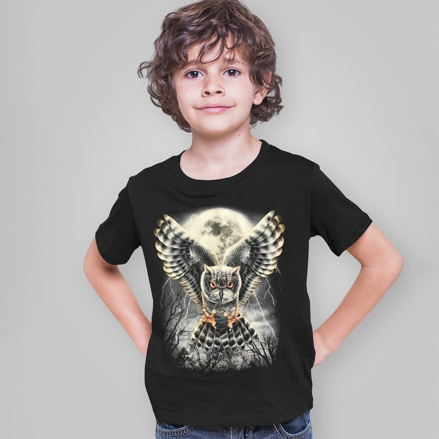 Wild Clothing Eule Kinder T-Shirt - Wild-Clothing