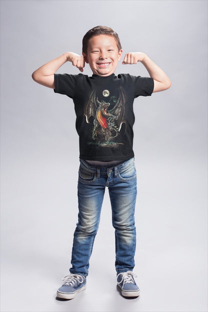 Wild Clothing Skull Dragon Kinder T-Shirt - Wild-Clothing