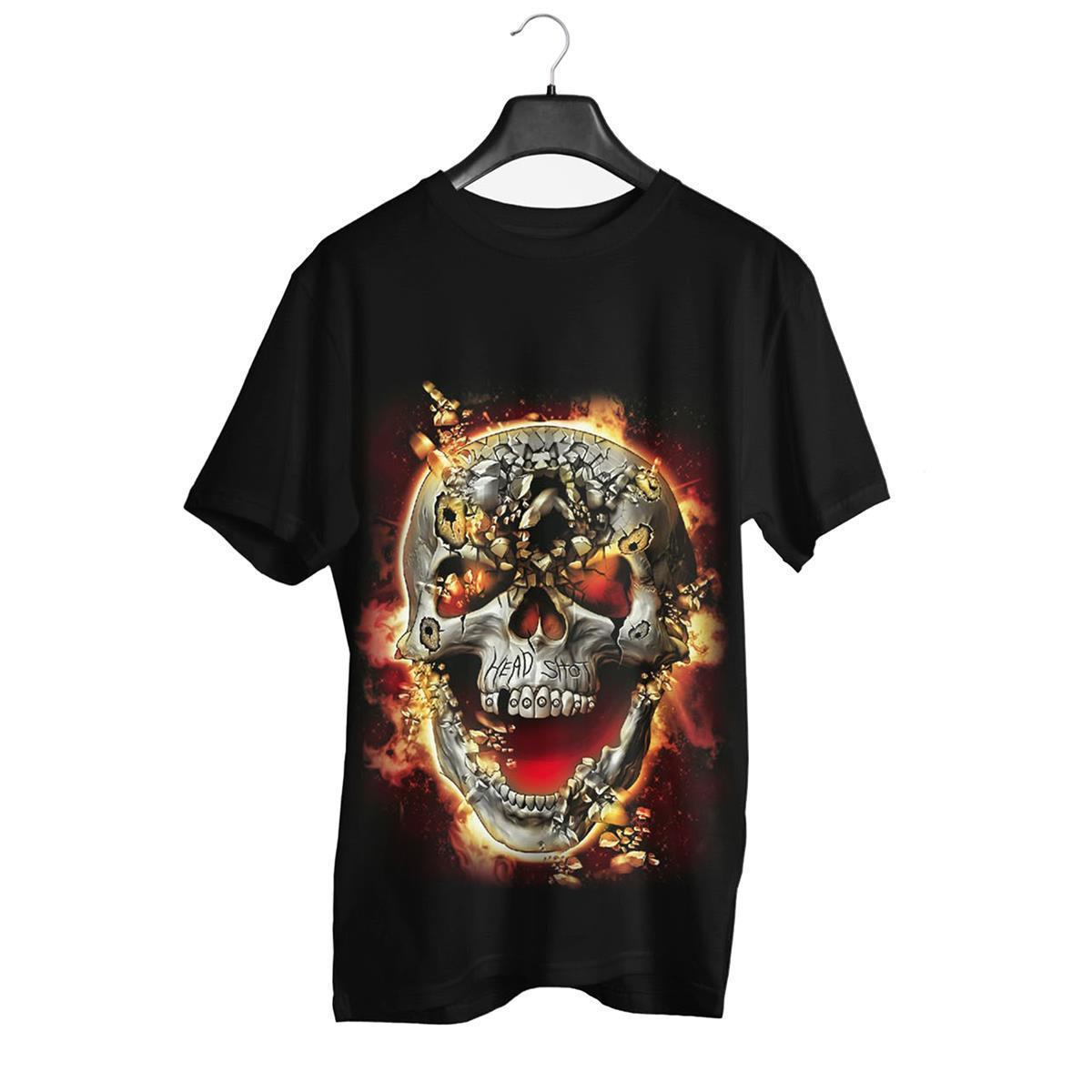 Wild Clothing Head Shot Kinder T-Shirt - Wild-Clothing