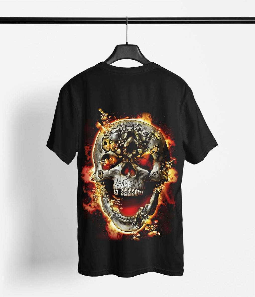 Wild Clothing Head Shot Kinder T-Shirt - Wild-Clothing
