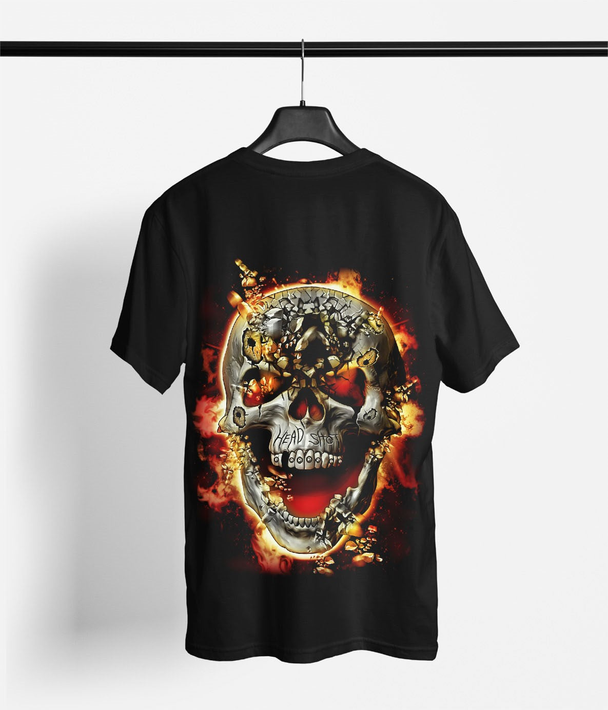 Wild Clothing Head Shot Kinder T-Shirt - Wild-Clothing