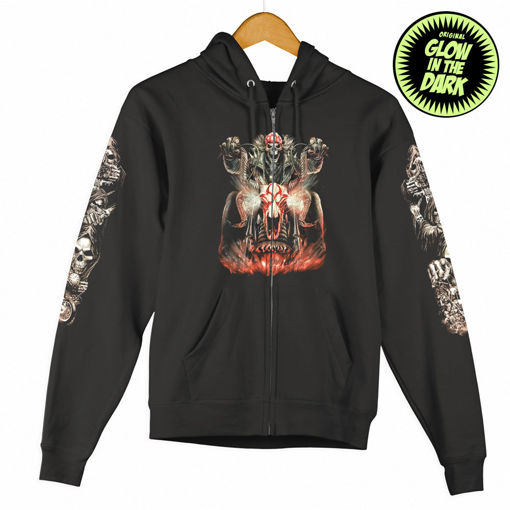 Wild Clothing Stylish Death Biker Hoodie - Wild-Clothing