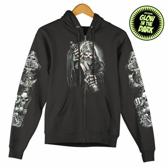 Wild Clothing Kriegermit Waffe Sweater Hoodie - Wild-Clothing