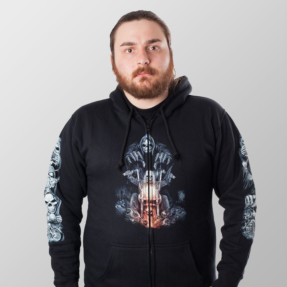 Wild Clothing Reaper im Bike Hoodie - Wild-Clothing