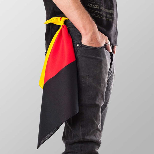 Bandana Halstuch  Multicolor Deutschland Flagge 55 cm x 55 cm - Wild-Clothing