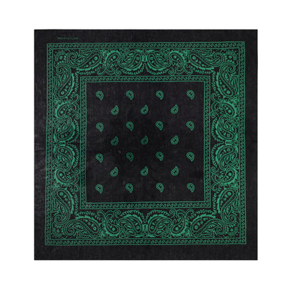 Bandana mit grünem Paisley Muster