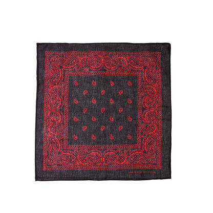 Bandana mit Rotem Paisley Muster