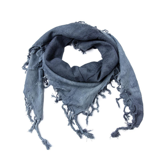 Palästinensertuch Shemagh Kufiya in Grau Tie Dye