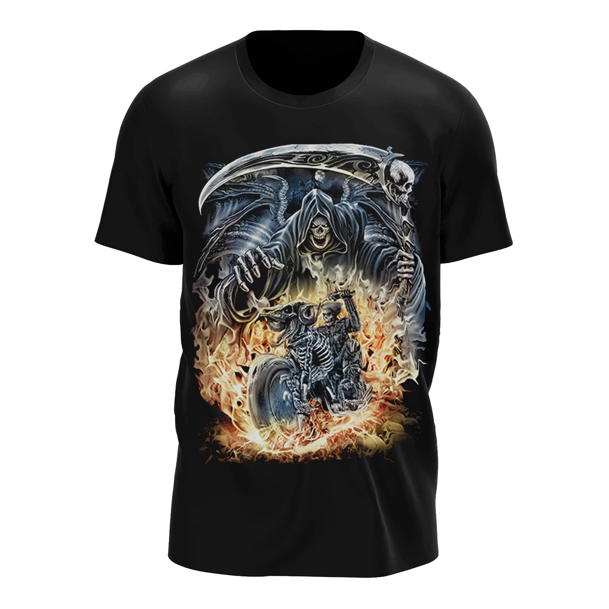 Wild Clothing Raser Death Biker T-Shirt - Wild-Clothing