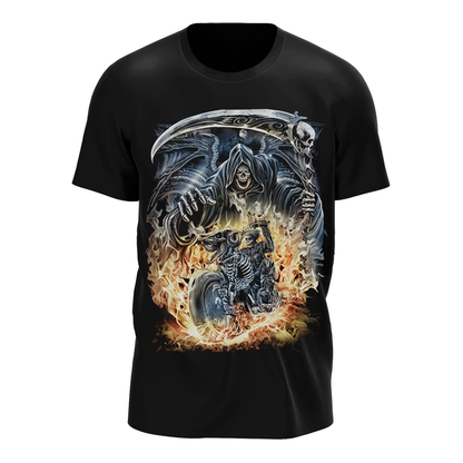 Wild Clothing Raser Death Biker T-Shirt - Wild-Clothing