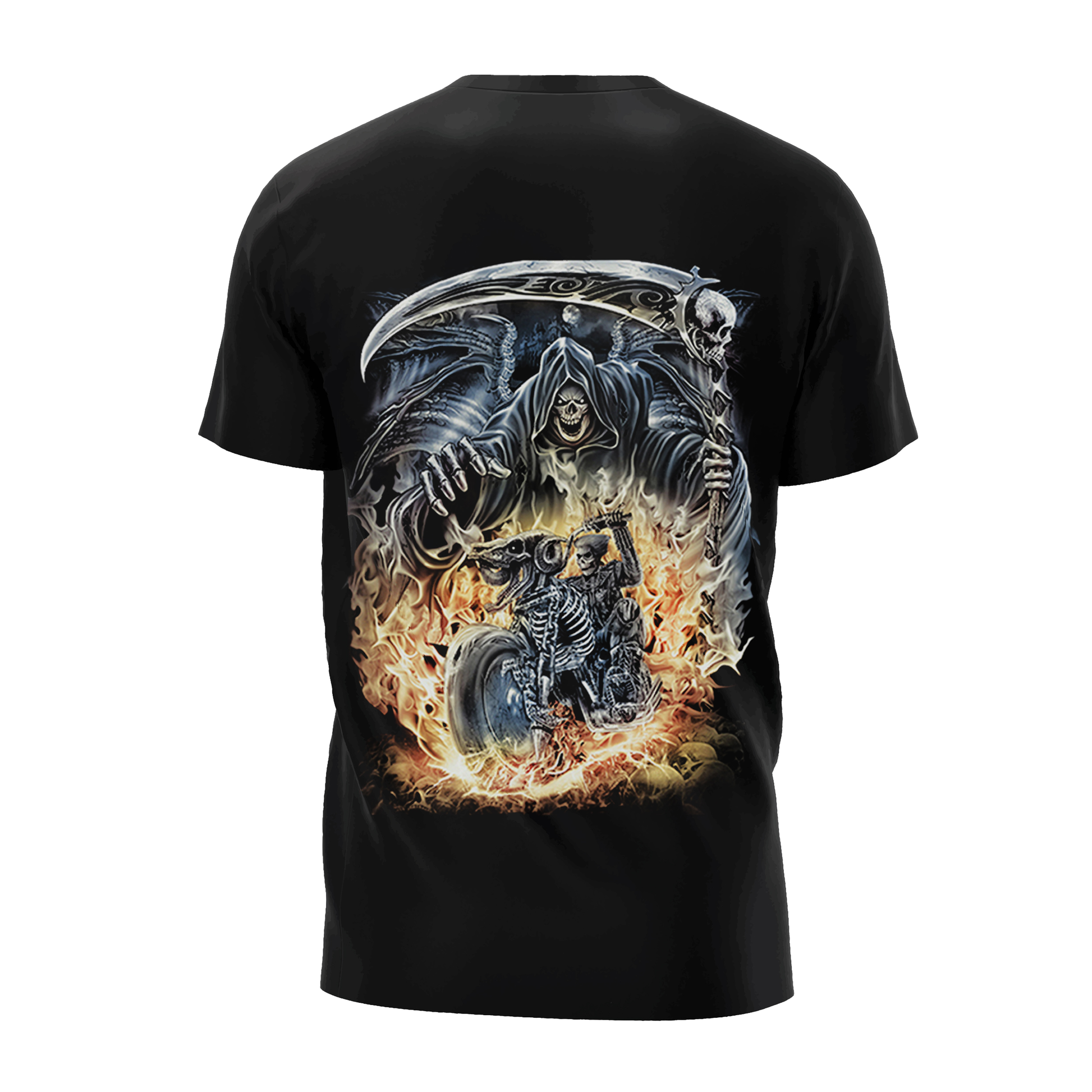 Wild Clothing Raser Death Biker T-Shirt - Wild-Clothing