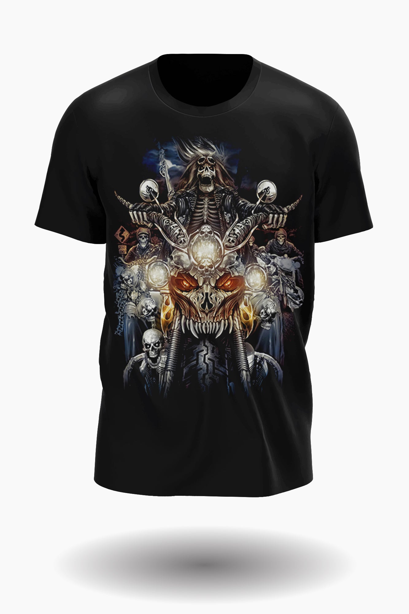 Wild Clothing Totenkopf rider T-Shirt - Wild-Clothing