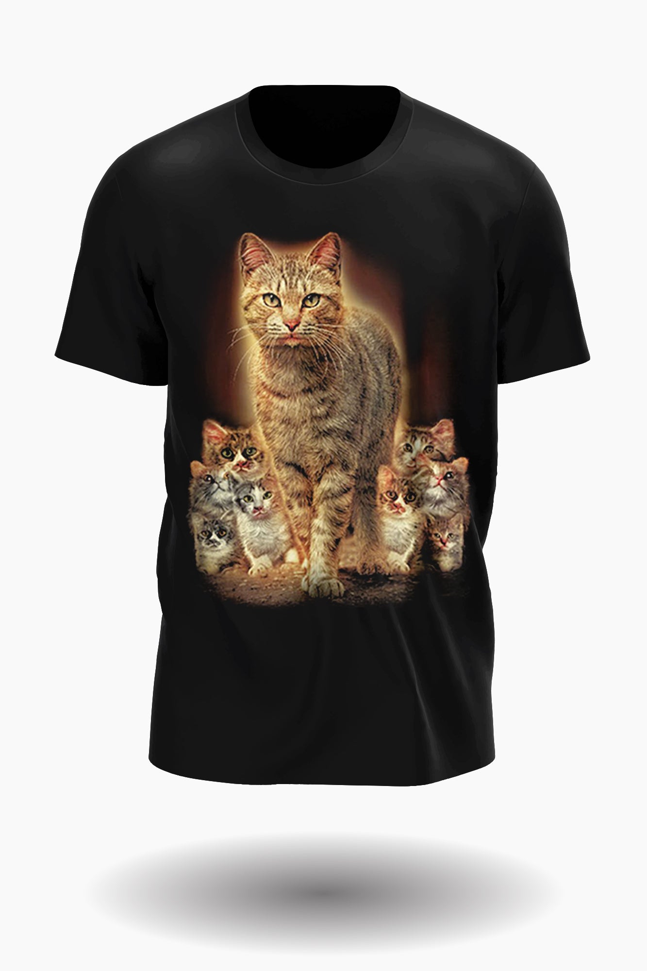 Wild Clothing Katzen Familie Kinder T-Shirt - Wild-Clothing