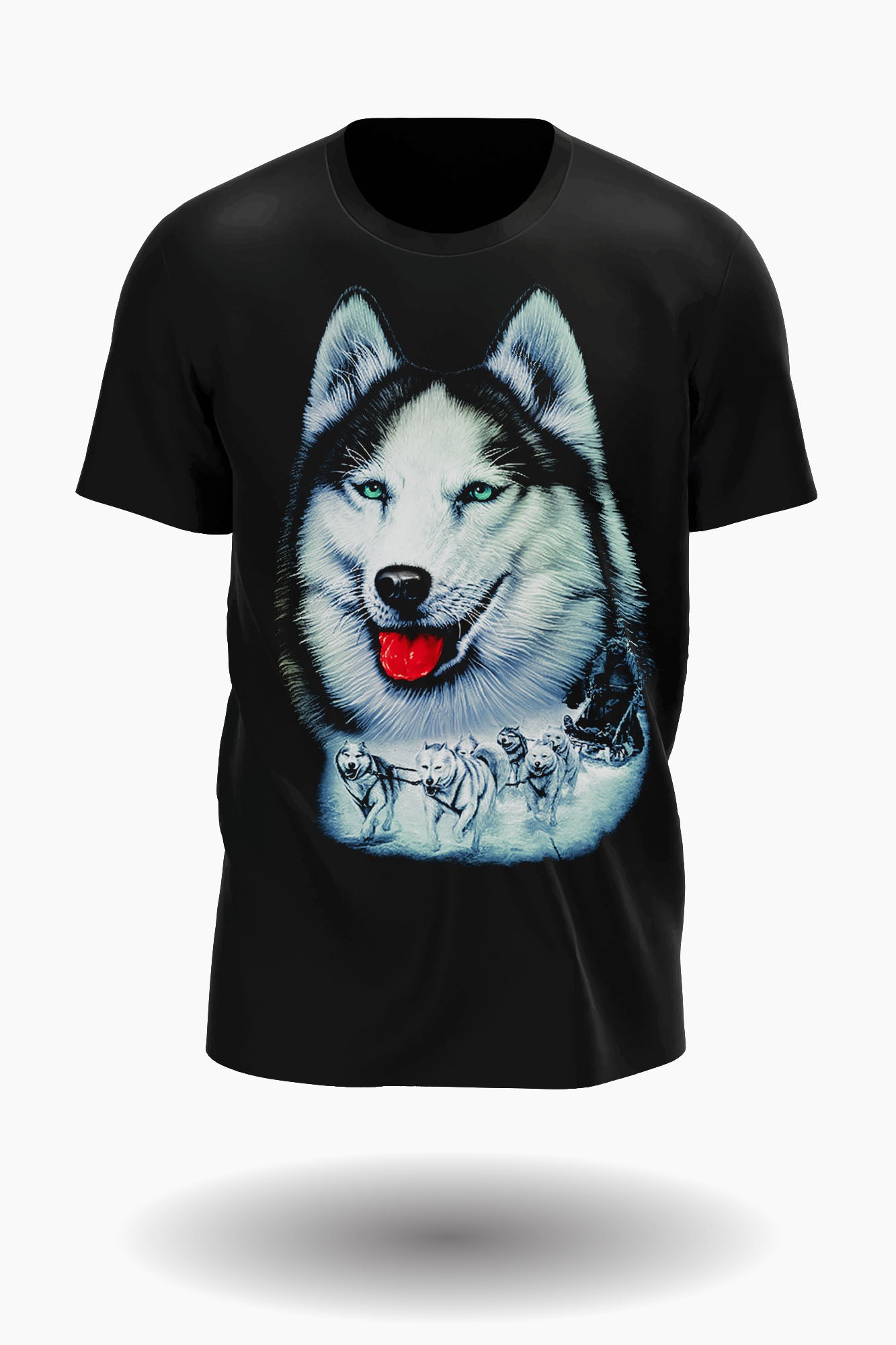 Wild Clothing Husky-Familie T-Shirt - Wild-Clothing