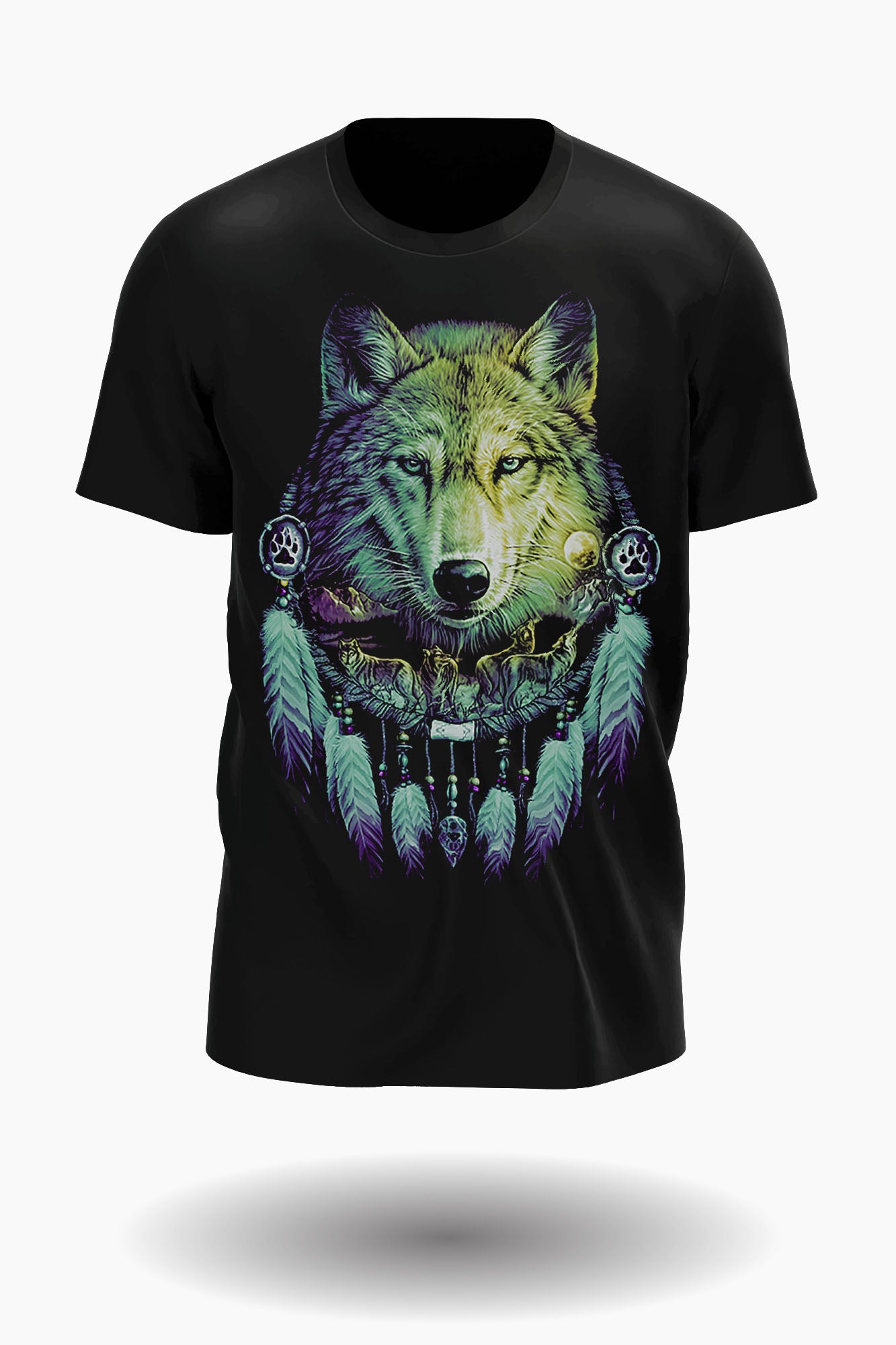 Wild Clothing Traunfänger und Wolf T-Shirt - Wild-Clothing