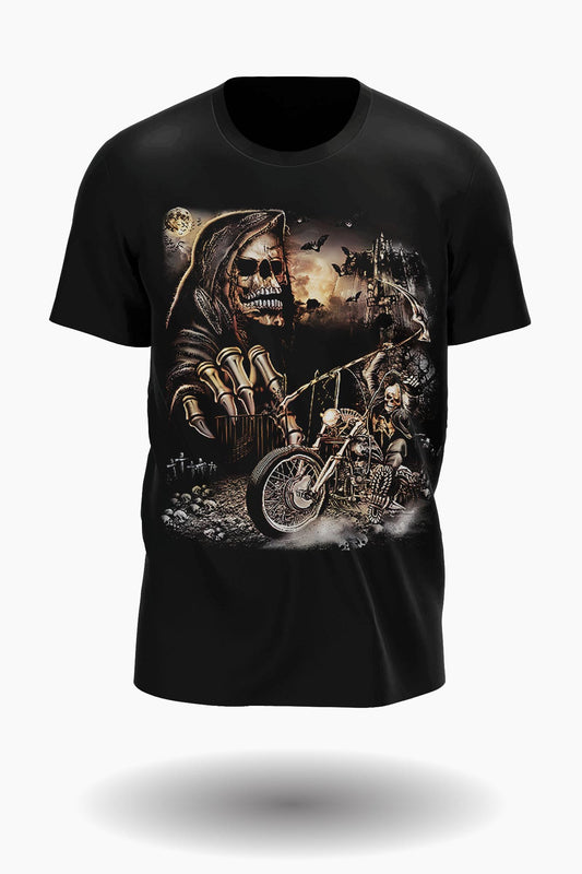 Wild Clothing Reaper Biker T-Shirt - Wild-Clothing