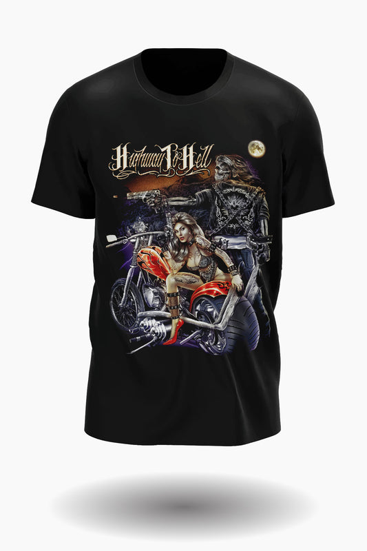 Wild Clothing Highway to Hell Biker T-Shirt - Wild-Clothing