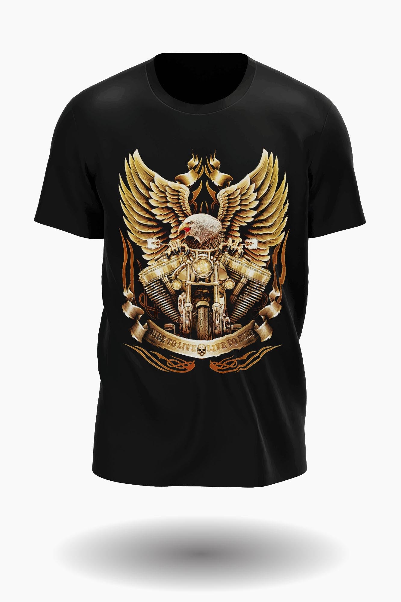 Wild Clothing Live to ride T-Shirt - Wild-Clothing