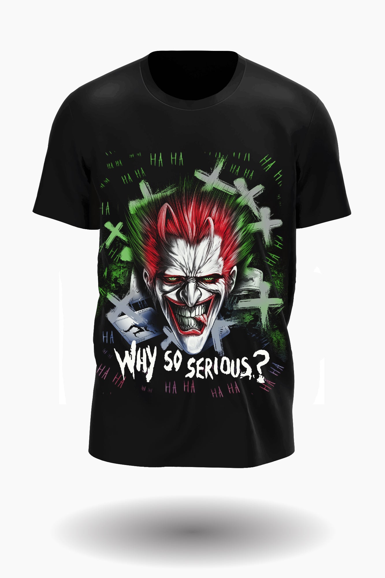 Wild Clothing Joker Why so Serious? T-Shirt - Wild-Clothing