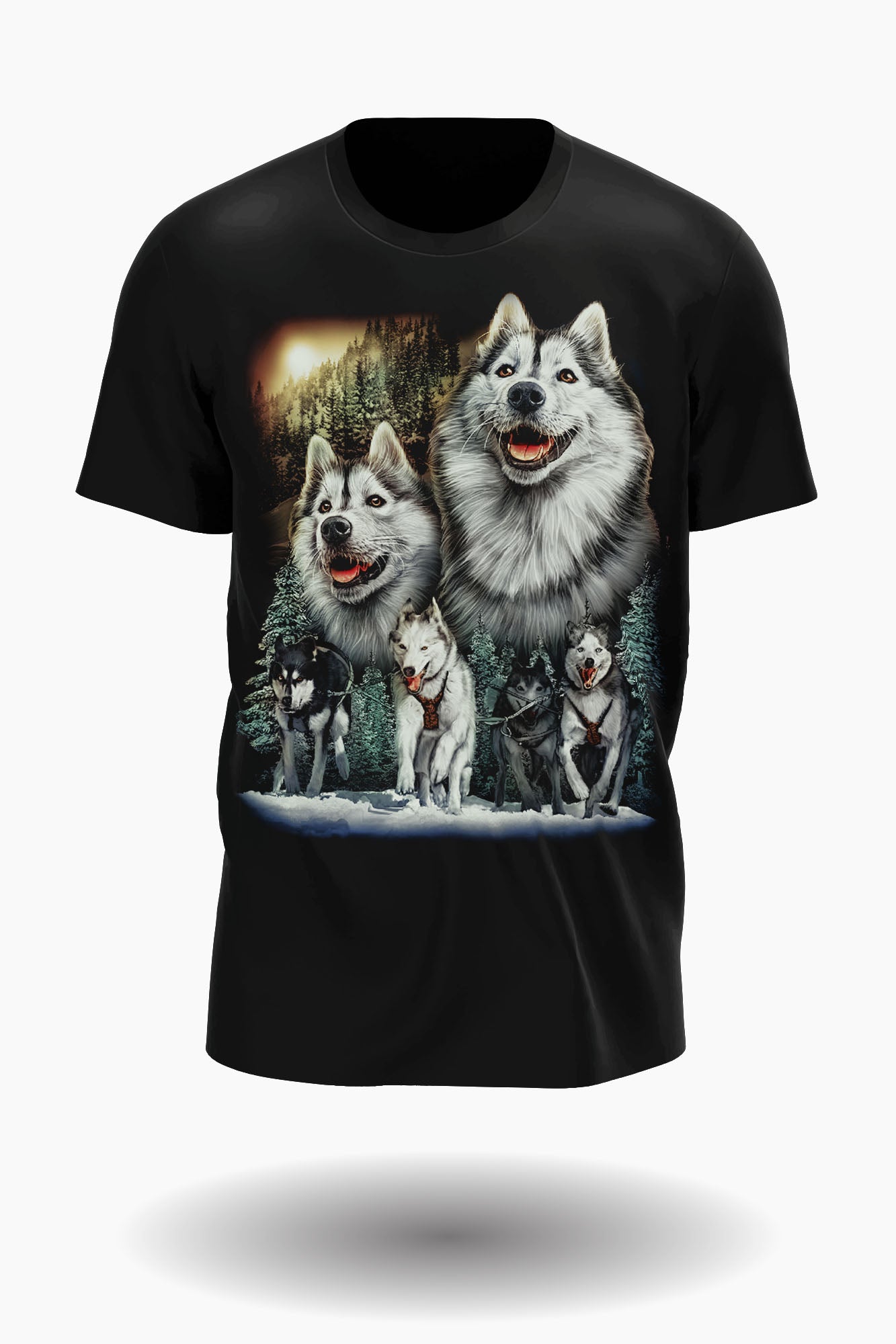 Wild Clothing Schlittenhunde T-Shirt - Wild-Clothing