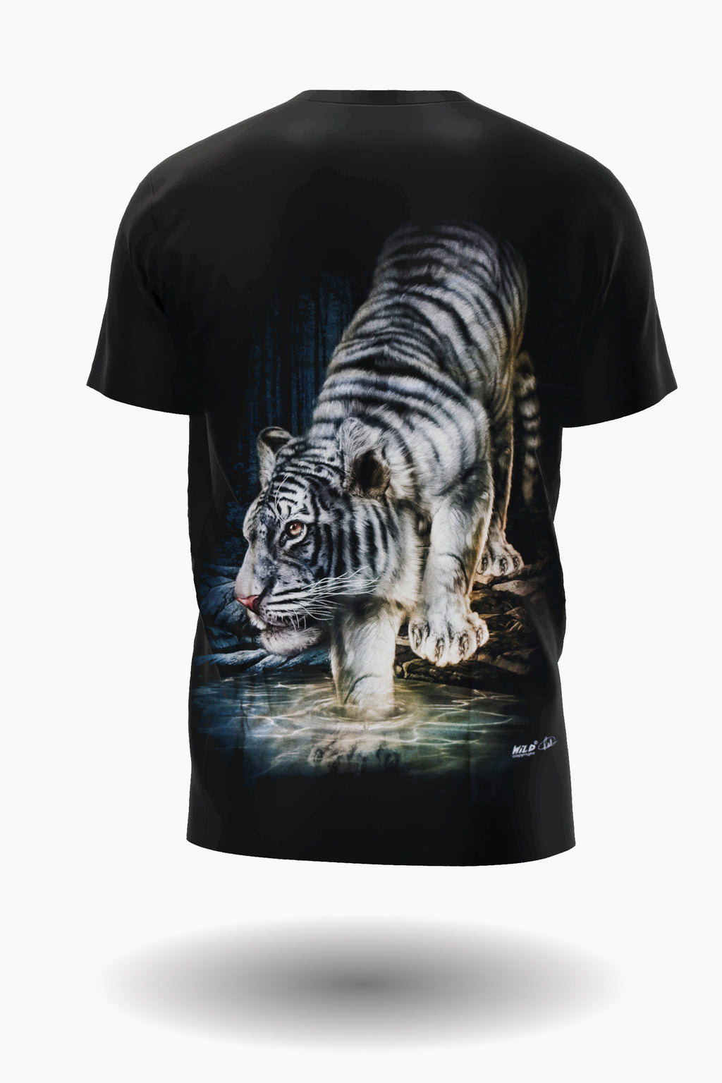 Wild Clothing Weißer Tiger T-Shirt - Wild-Clothing