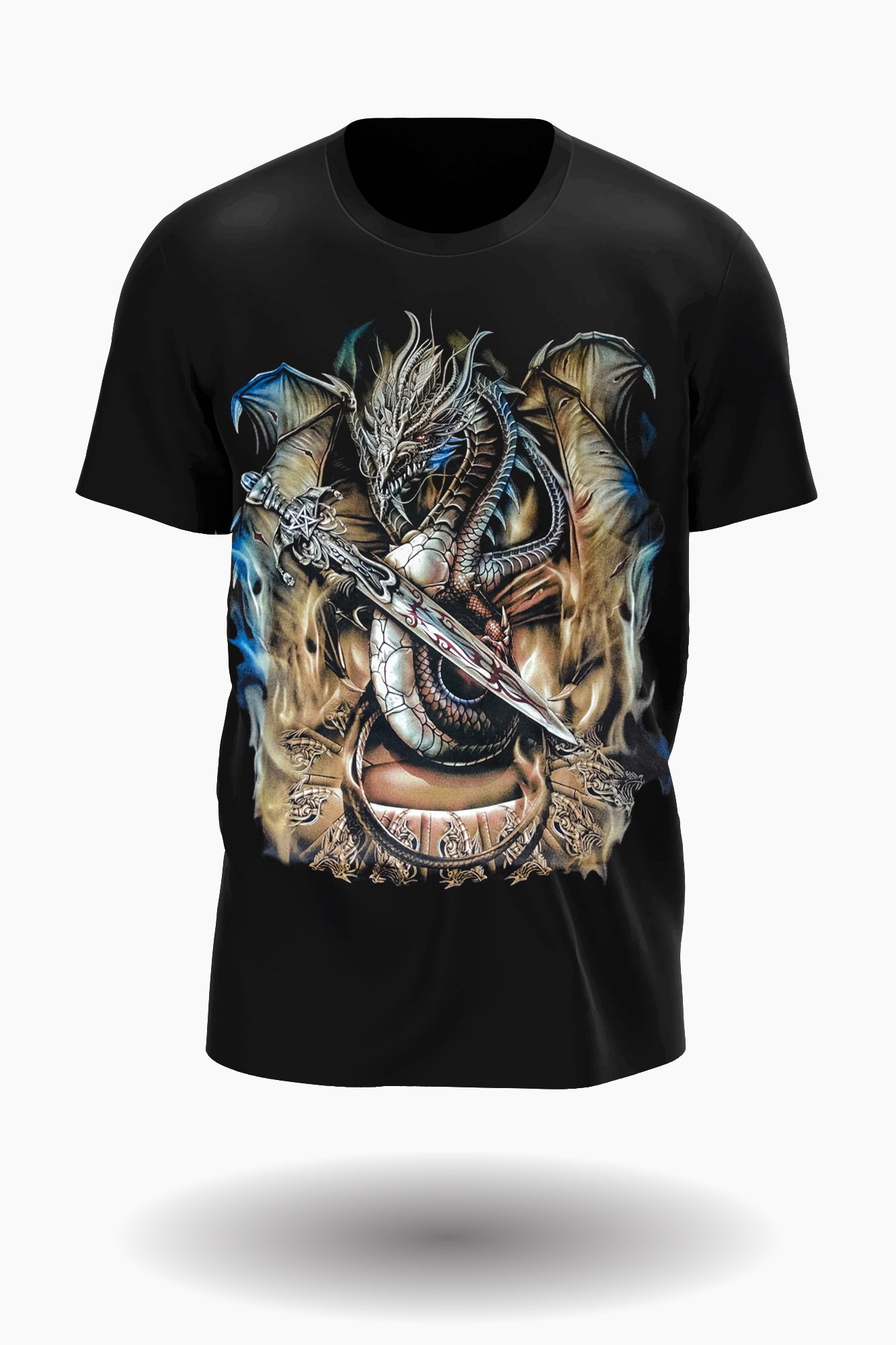 Wild Clothing Drachen Krieger T-Shirt - Wild-Clothing