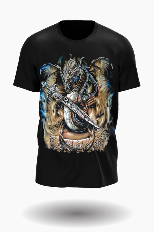 Wild Clothing Drachen Krieger T-Shirt - Wild-Clothing