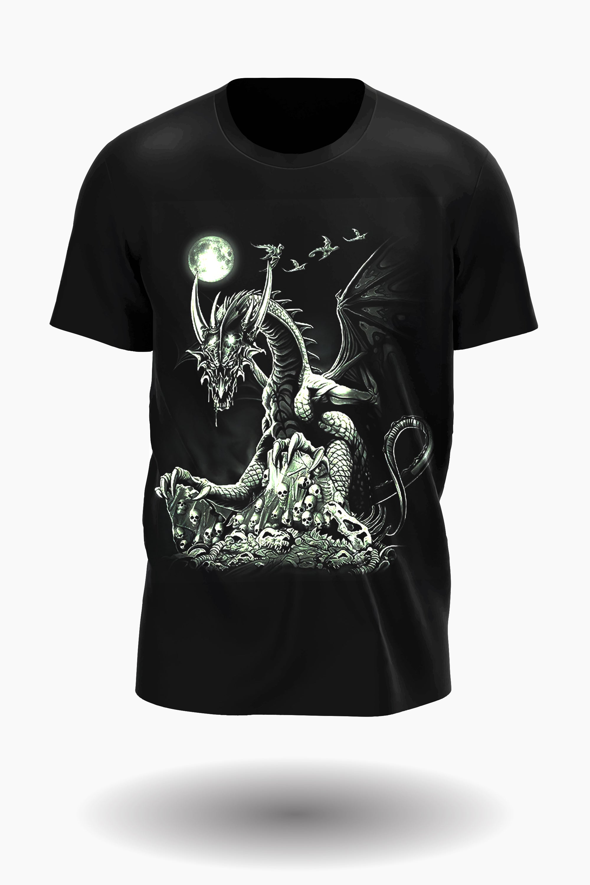 Wild Clothing White Dragon Kinder T-Shirt - Wild-Clothing
