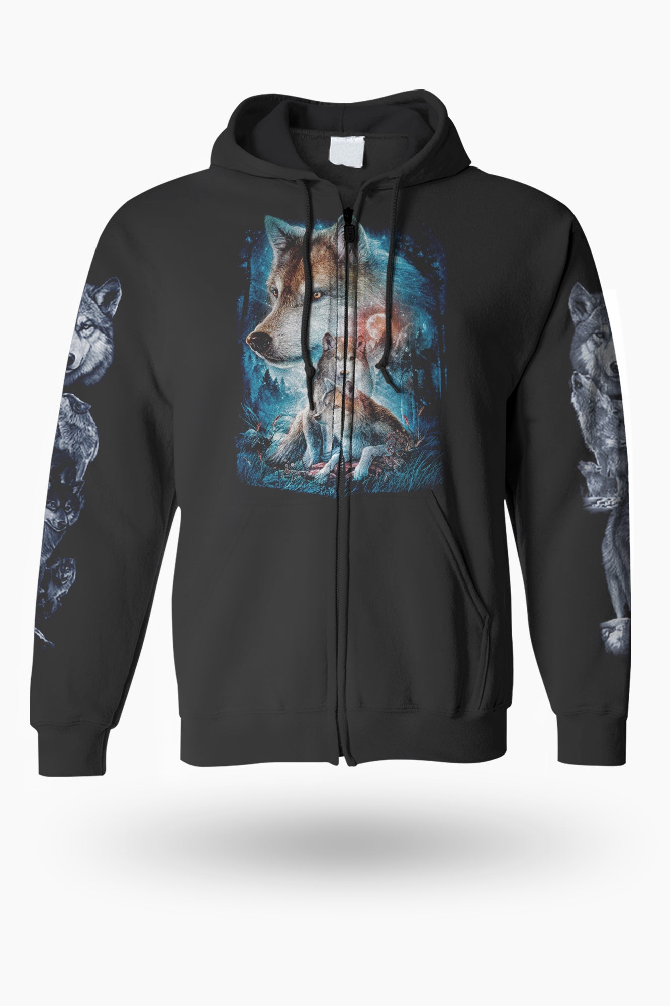 Wild Clothing Wolf Hoodie - Wild-Clothing