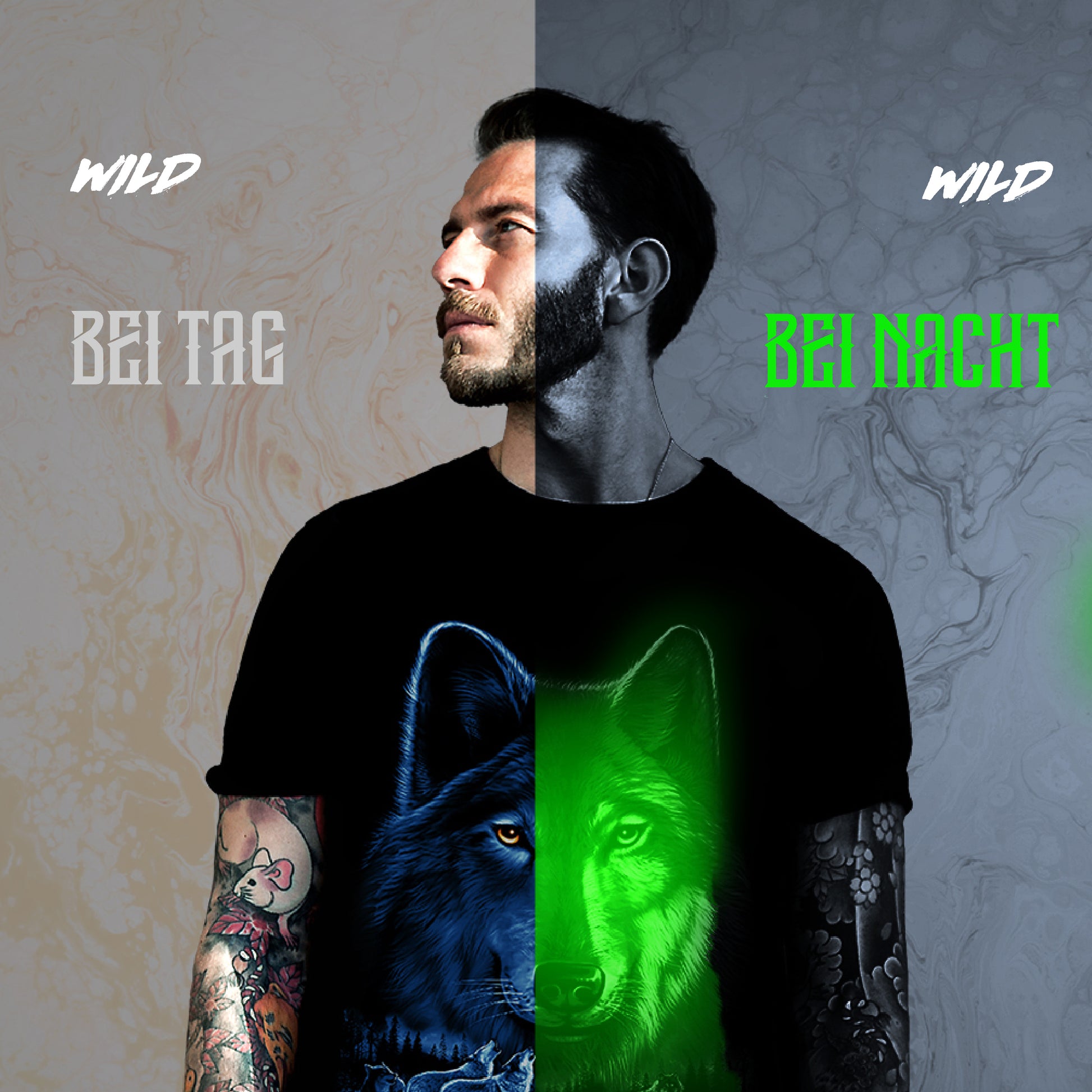 Wild Clothing Tattoo Skull T-Shirt - Wild-Clothing