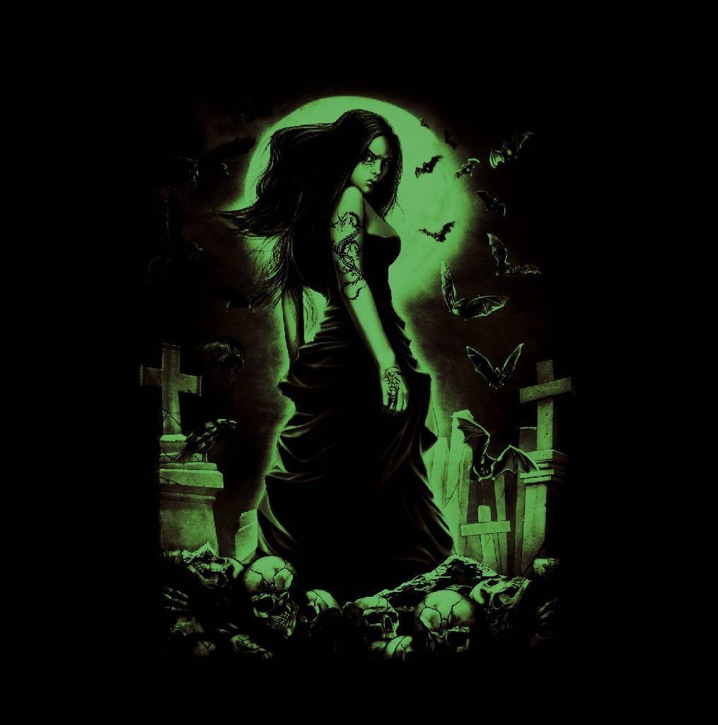 Wild Clothing Vampire Elvira T-Shirt - Wild-Clothing