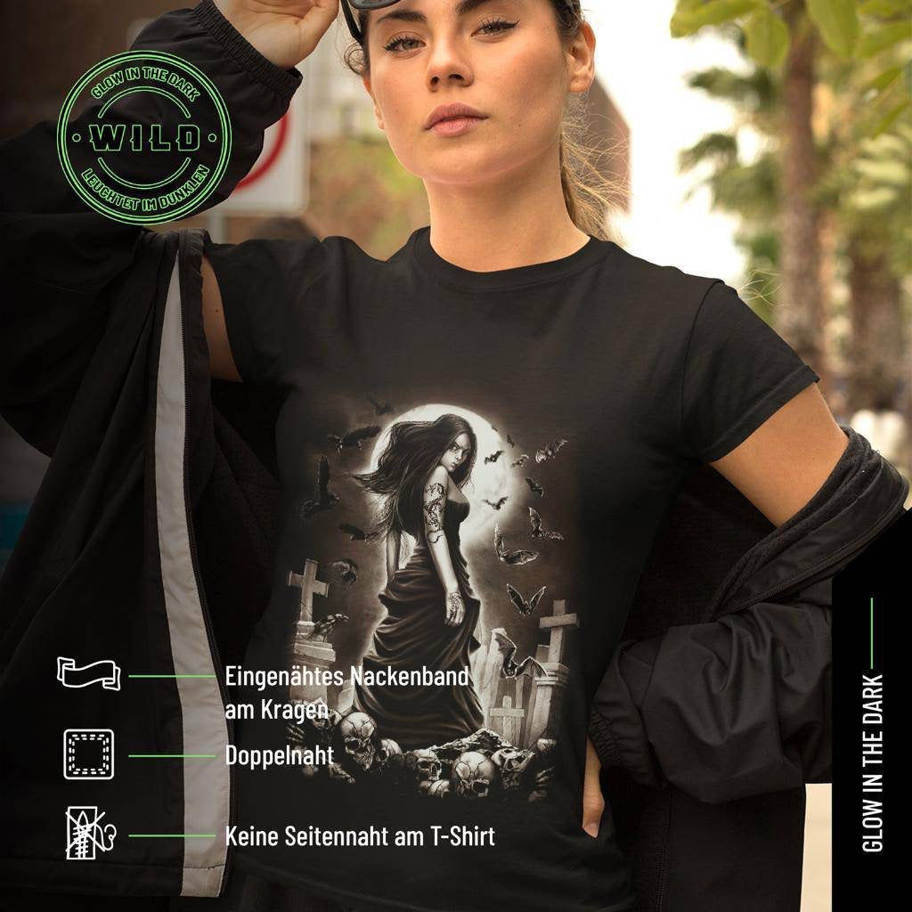 Wild Clothing Vampire Elvira T-Shirt - Wild-Clothing